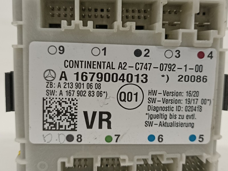 Recambio de modulo electronico para mercedes-benz clase gle (bm 167)(09.2018) gle 350 de 4matic (167.117) referencia OEM IAM A16