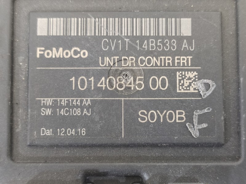 Recambio de modulo confort para ford fiesta (ccn) trend referencia OEM IAM CV1T14B533AJ 1014084500 