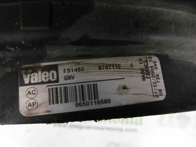 Recambio de electroventilador para citroën c4 coupe vtr referencia OEM IAM 9650116580  