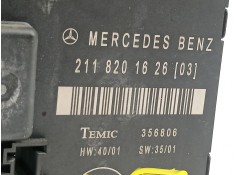 Recambio de modulo electronico para mercedes-benz clase e (w211) berlina e 320 (211.065) referencia OEM IAM 2118201626   2