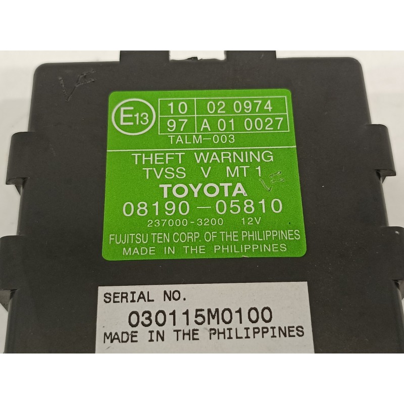 Recambio de modulo electronico para toyota avensis wagon (t25) 2.0 d-4d executive referencia OEM IAM 2370003200 0819005810 