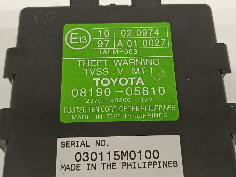 Recambio de modulo electronico para toyota avensis wagon (t25) 2.0 d-4d executive referencia OEM IAM 2370003200 0819005810 