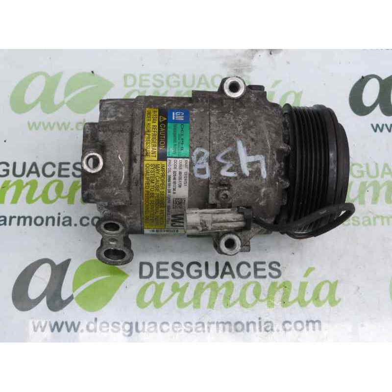 Recambio de compresor aire acondicionado para opel astra h ber. cosmo referencia OEM IAM 13124751  