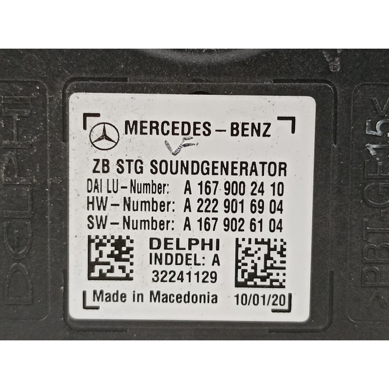 Recambio de no identificado para mercedes-benz clase gle (bm 167)(09.2018) gle 350 de 4matic (167.117) referencia OEM IAM A16790