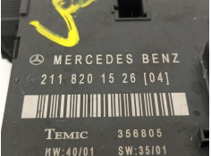 Recambio de modulo electronico para mercedes-benz clase e (w211) berlina e 320 (211.065) referencia OEM IAM 2118201526   2
