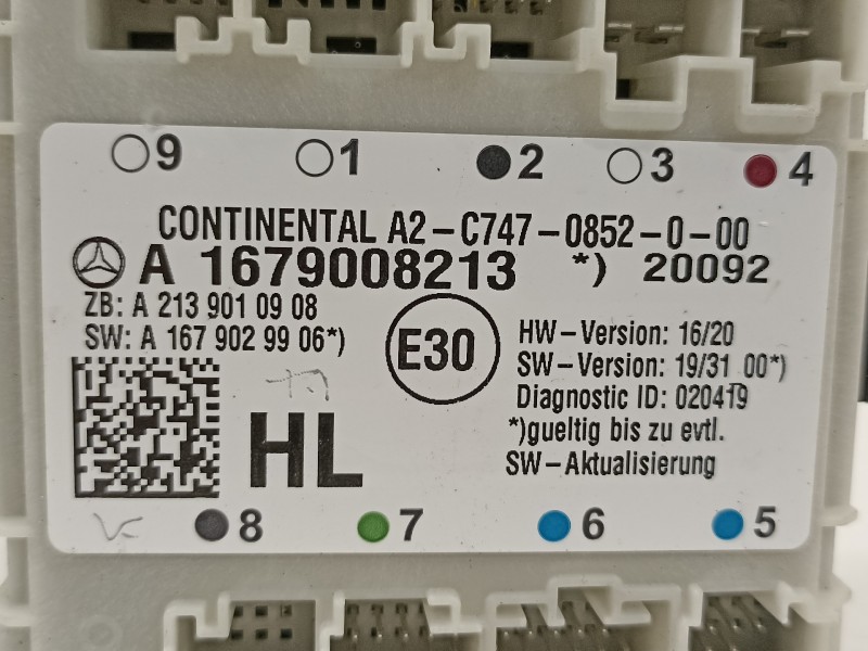 Recambio de modulo electronico para mercedes-benz clase gle (bm 167)(09.2018) gle 350 de 4matic (167.117) referencia OEM IAM A16