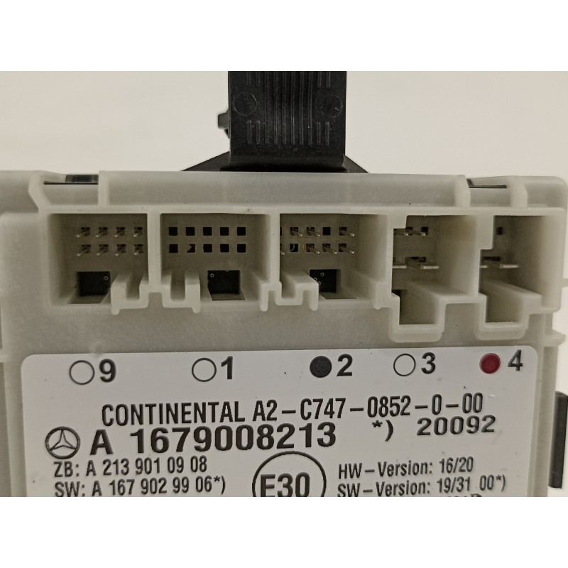 Recambio de modulo electronico para mercedes-benz clase gle (bm 167)(09.2018) gle 350 de 4matic (167.117) referencia OEM IAM A16