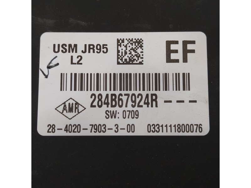 Recambio de caja reles / fusibles para renault scenic iii selection referencia OEM IAM 284B67924R  