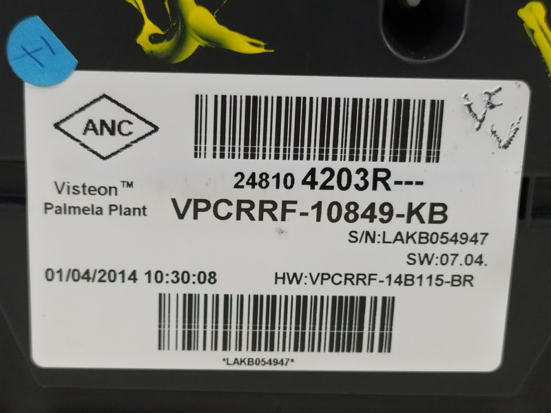 Recambio de cuadro instrumentos para renault clio iv grandtour dynamique referencia OEM IAM 248104203R  