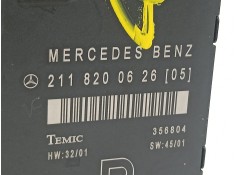 Recambio de modulo electronico para mercedes-benz clase e (w211) berlina e 320 (211.065) referencia OEM IAM 2118200626   2