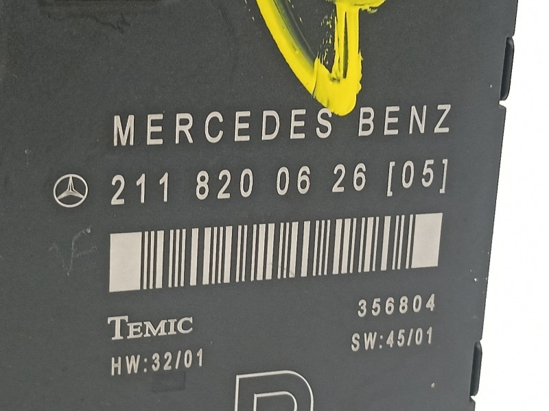 Recambio de modulo electronico para mercedes-benz clase e (w211) berlina e 320 (211.065) referencia OEM IAM 2118200626  