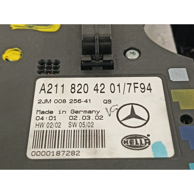 Recambio de luz interior para mercedes-benz clase e (w211) berlina e 320 (211.065) referencia OEM IAM A2118204201  