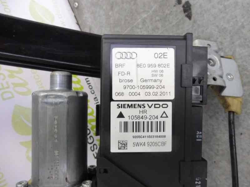 Recambio de elevalunas trasero derecho para seat exeo berlina (3r2) style referencia OEM IAM 8E0959802E 8E0839462C 