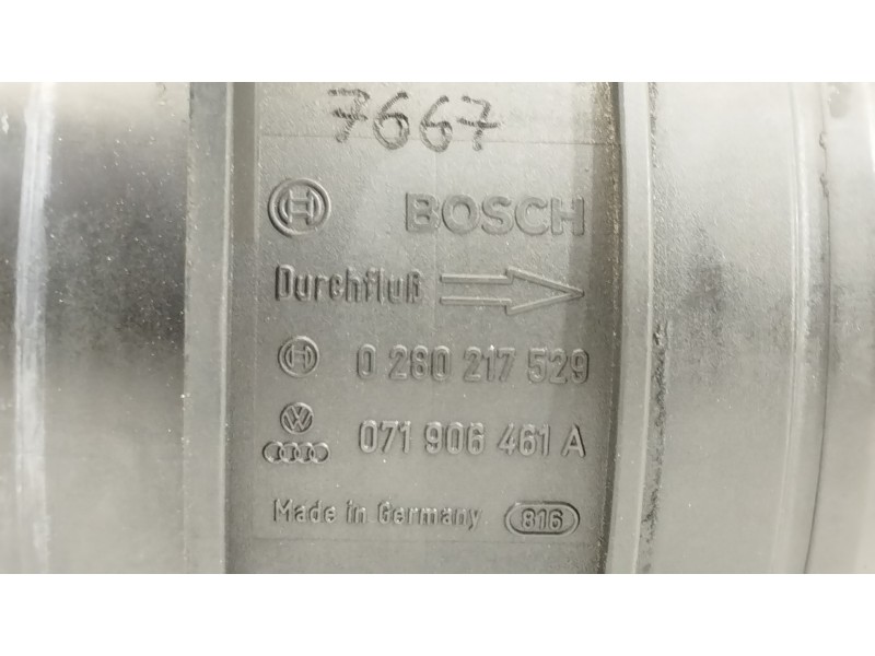 Recambio de caudalimetro para audi a4 berlina (8e) 1.9 tdi (96kw) referencia OEM IAM 071906461A 0280217529 