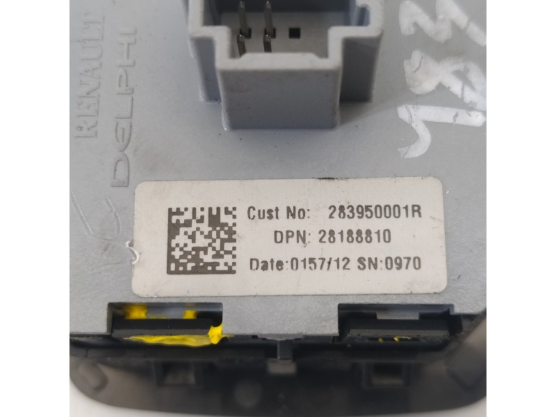 Recambio de mando multifuncion para renault scenic iii dynamique referencia OEM IAM 283950001R  