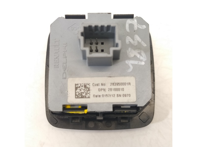 Recambio de mando multifuncion para renault scenic iii dynamique referencia OEM IAM 283950001R  