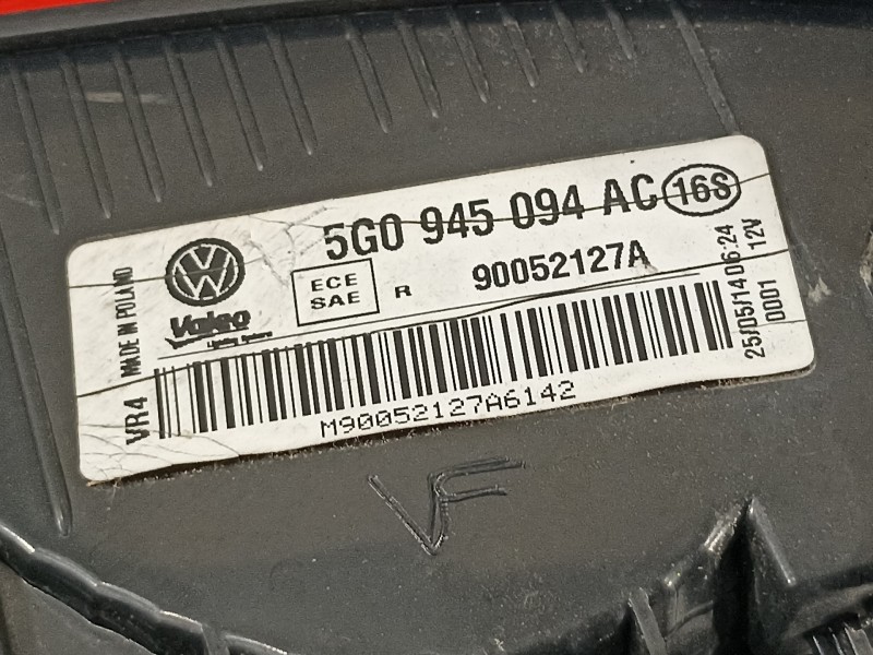 Recambio de piloto trasero derecho para volkswagen golf vii lim. advance bluemotion referencia OEM IAM 5G0945094AC  