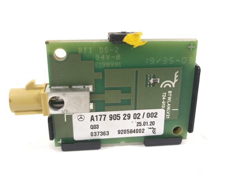 Recambio de antena para mercedes-benz clase gle (bm 167)(09.2018) gle 350 de 4matic (167.117) referencia OEM IAM A1779052902  