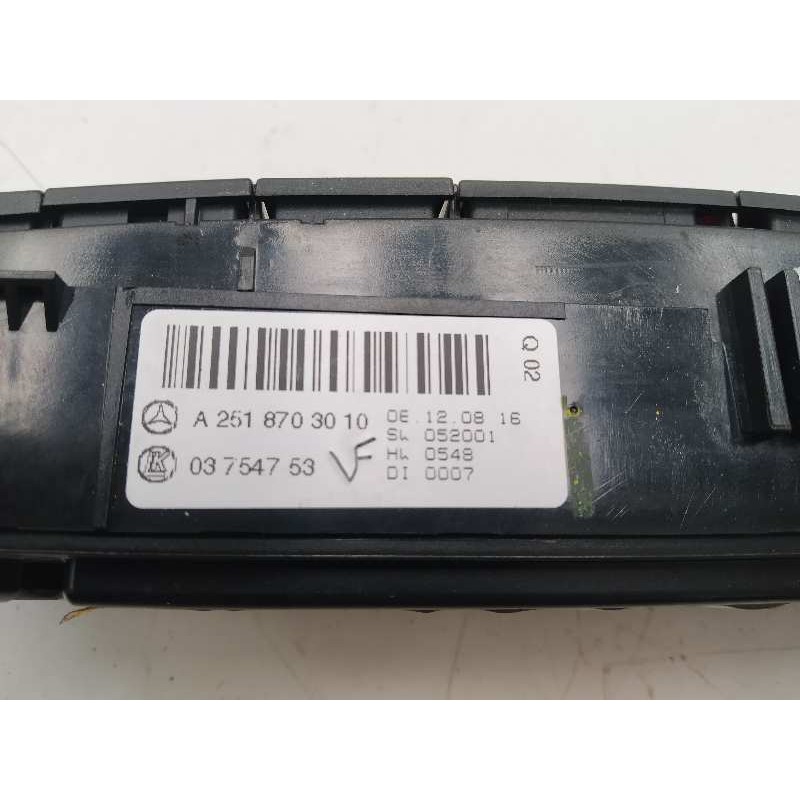 Recambio de warning para mercedes-benz clase r (w251) r 350 cdi 4-matic (251.022) referencia OEM IAM A2518703010  