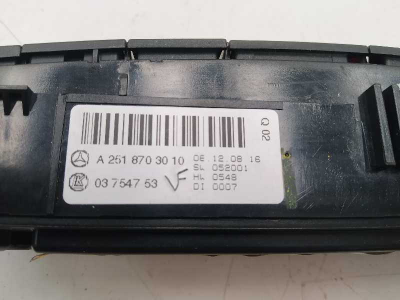 Recambio de warning para mercedes-benz clase r (w251) r 350 cdi 4-matic (251.022) referencia OEM IAM A2518703010  