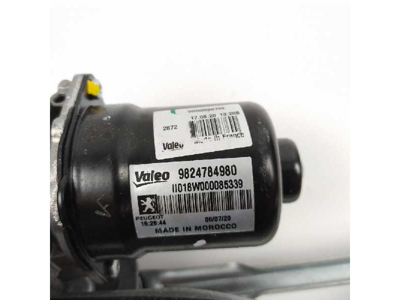 Recambio de motor limpia delantero para peugeot 208 2020 referencia OEM IAM 9824784980 W000096769 W000085339