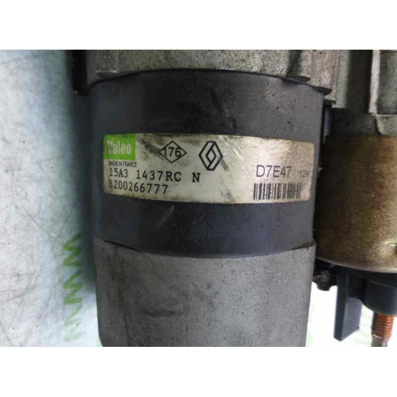 Recambio de motor arranque para renault megane ii berlina 3p confort dynamique referencia OEM IAM 8200266777 D7E47 
