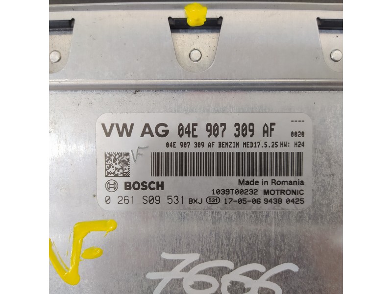 Recambio de centralita motor uce para volkswagen polo (6c1) advance bluemotion referencia OEM IAM 04E907309AF 0261S09531 