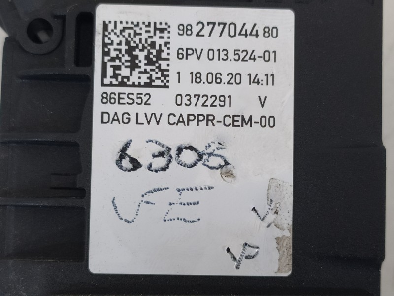 Recambio de potenciometro pedal para peugeot 208 2020 referencia OEM IAM 9827704480  