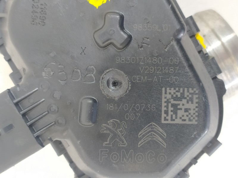 Recambio de caja mariposa para peugeot 208 2020 referencia OEM IAM 9830171480 V29121487 