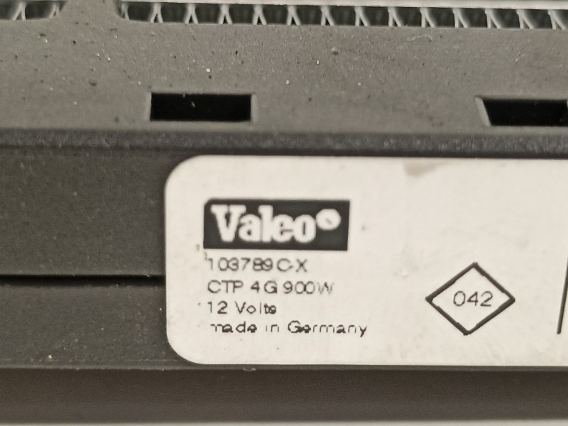 Recambio de resistencia calefaccion para renault clio iv grandtour dynamique referencia OEM IAM 103789C  