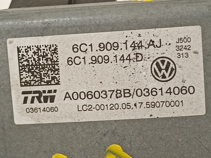 Recambio de columna direccion para volkswagen polo (6c1) advance bluemotion referencia OEM IAM 6C1423510BK 6C1909144 A0060378B