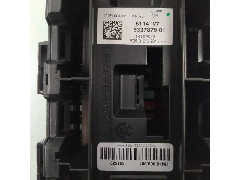 Recambio de caja reles / fusibles para bmw serie 4 coupe (f32) 420d referencia OEM IAM 61149337879 9337879 