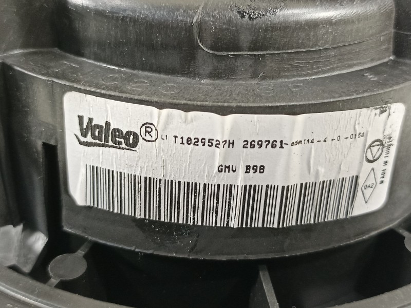 Recambio de ventilador calefaccion para renault clio iv grandtour dynamique referencia OEM IAM 272101005R T1029527H 