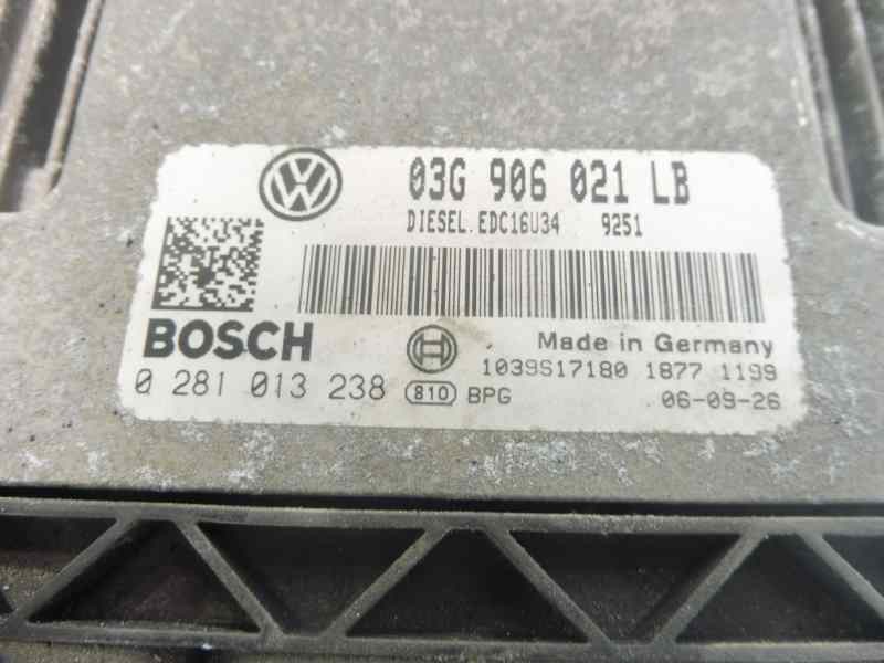 Recambio de centralita motor uce para skoda octavia berlina (1z3) trend referencia OEM IAM 03G906021LB 0281013238 