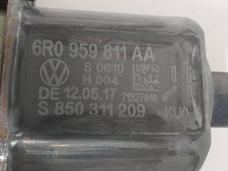 Recambio de elevalunas trasero izquierdo para volkswagen polo (6c1) advance bluemotion referencia OEM IAM 6R0959811AA 0130822532