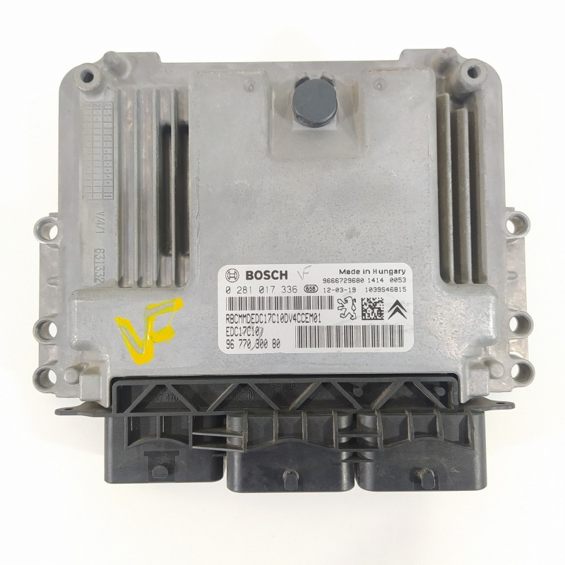 Recambio de centralita motor uce para peugeot 207 207 + referencia OEM IAM 9677030080 0281017336 