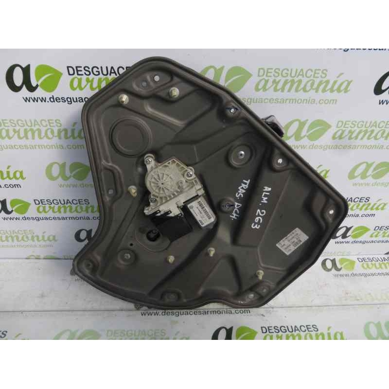 Recambio de elevalunas trasero derecho para skoda octavia berlina (1z3) active referencia OEM IAM 1Z0839656A 1K0959704B 