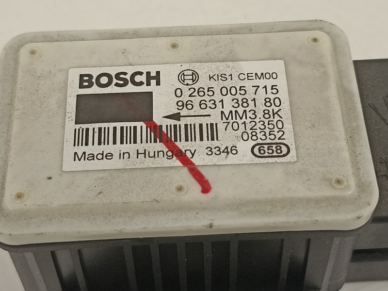 Recambio de modulo electronico para citroën c4 berlina 1.6 16v hdi fap referencia OEM IAM 9663138180  