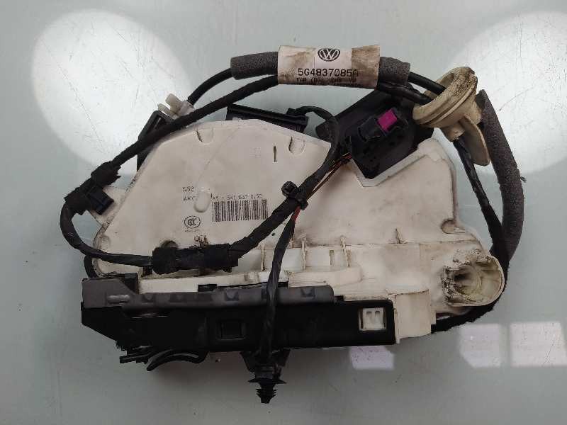 Recambio de cerradura puerta delantera izquierda para volkswagen golf vii lim. r referencia OEM IAM 5K1837015D  