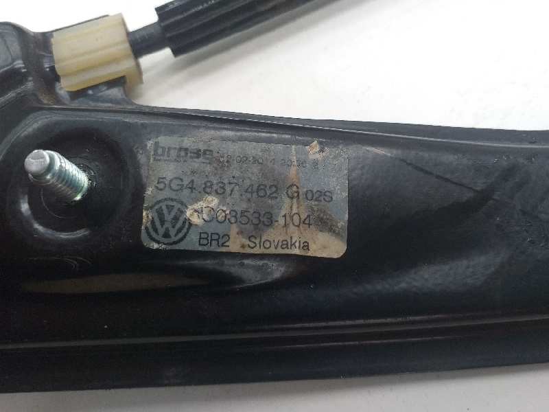 Recambio de elevalunas delantero derecho para volkswagen golf vii lim. r referencia OEM IAM 5G4837462G 5Q0959802B 0130822716