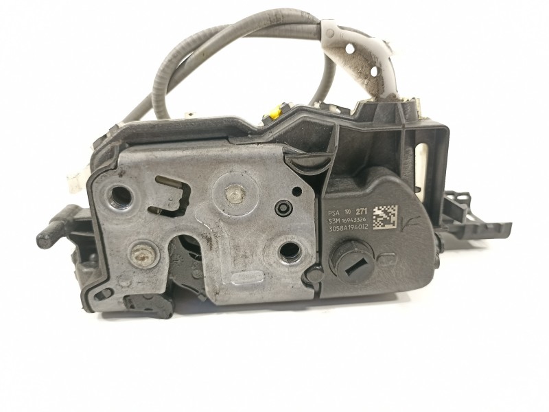 Recambio de cerradura puerta delantera derecha para citroën c-elysée shine referencia OEM IAM 9819027180  