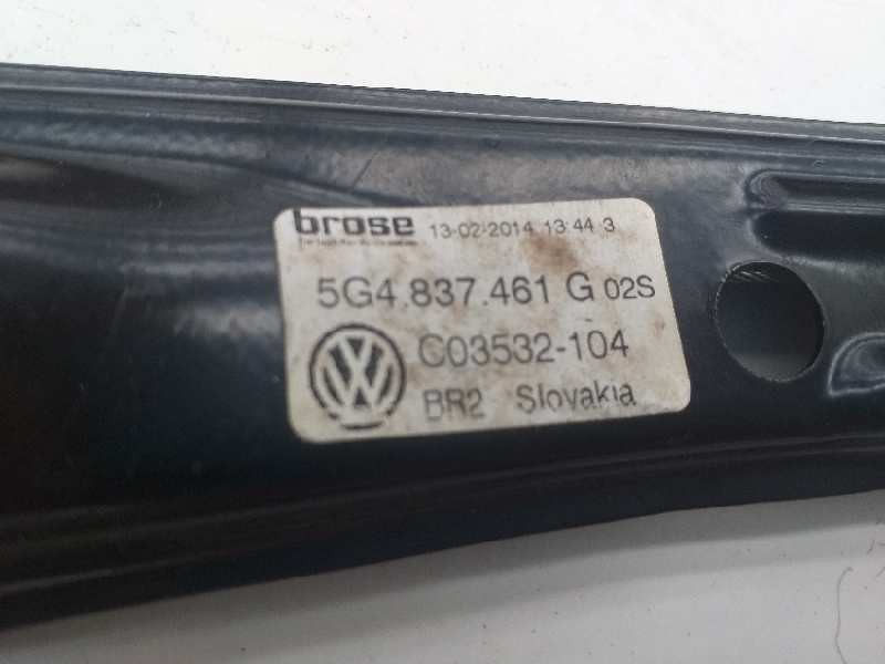 Recambio de elevalunas delantero izquierdo para volkswagen golf vii lim. r referencia OEM IAM 5G4837461G 5Q0959801B 0130822717