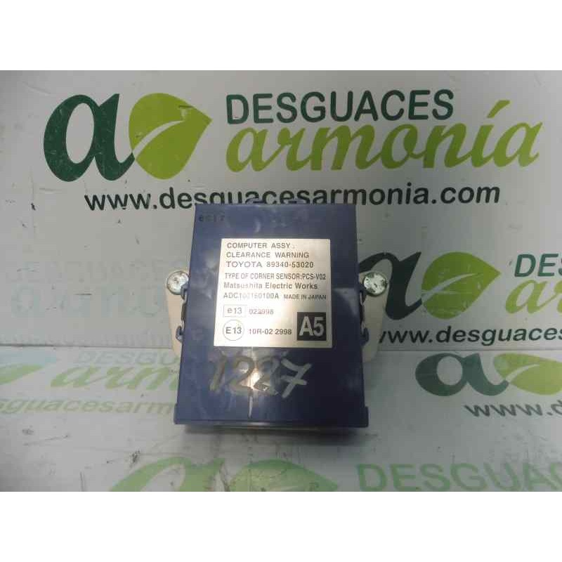 Recambio de modulo electronico para lexus is200 (ds2/is2) 220d referencia OEM IAM 8934053020  