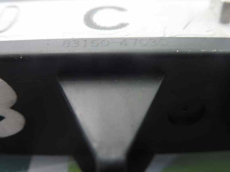 Recambio de pantalla multifuncion para toyota prius (nhw30) eco referencia OEM IAM 8315047030  