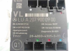 Recambio de modulo confort para mercedes-benz clase clk (w207) coupe 350 cgi blueefficiency referencia OEM IAM A2079000900 21282 2