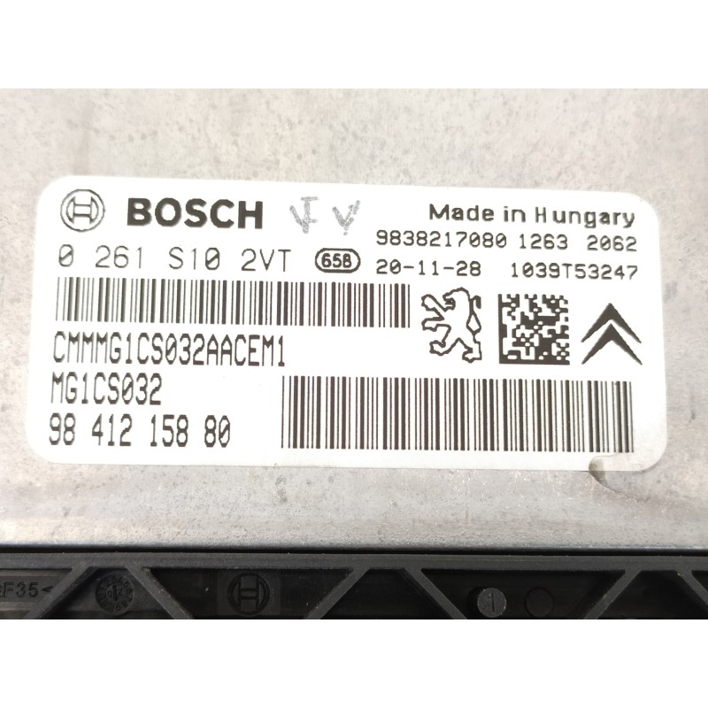 Recambio de centralita motor uce para opel corsa f referencia OEM IAM 9841215880 9838217080 0261S102VT