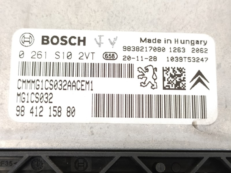 Recambio de centralita motor uce para opel corsa f referencia OEM IAM 9841215880 9838217080 0261S102VT