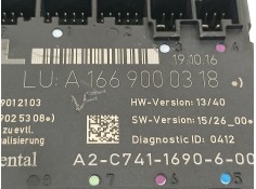 Recambio de modulo electronico para mercedes-benz clase a (w176) a 45 amg 4-matic (176.052) referencia OEM IAM A1669000318   2