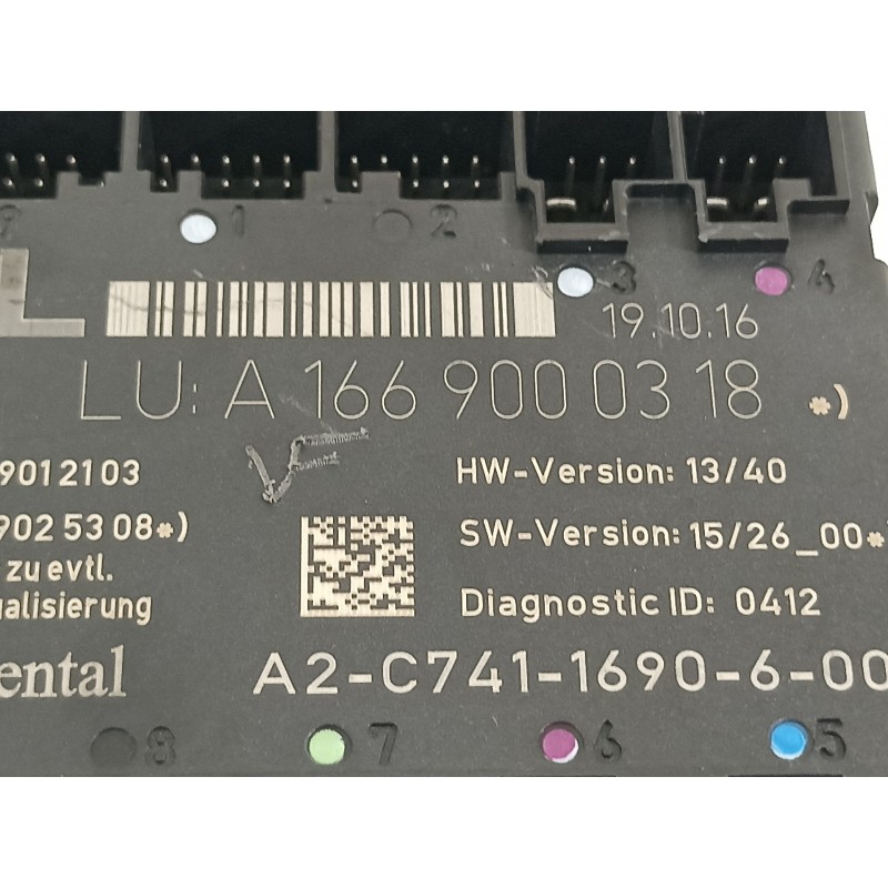 Recambio de modulo electronico para mercedes-benz clase a (w176) a 45 amg 4-matic (176.052) referencia OEM IAM A1669000318  