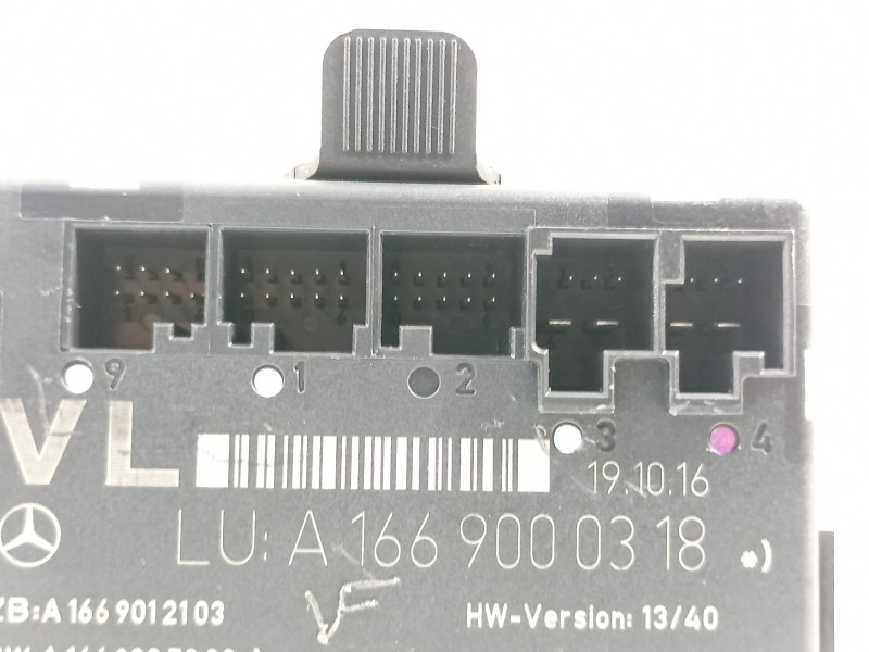 Recambio de modulo electronico para mercedes-benz clase a (w176) a 45 amg 4-matic (176.052) referencia OEM IAM A1669000318  